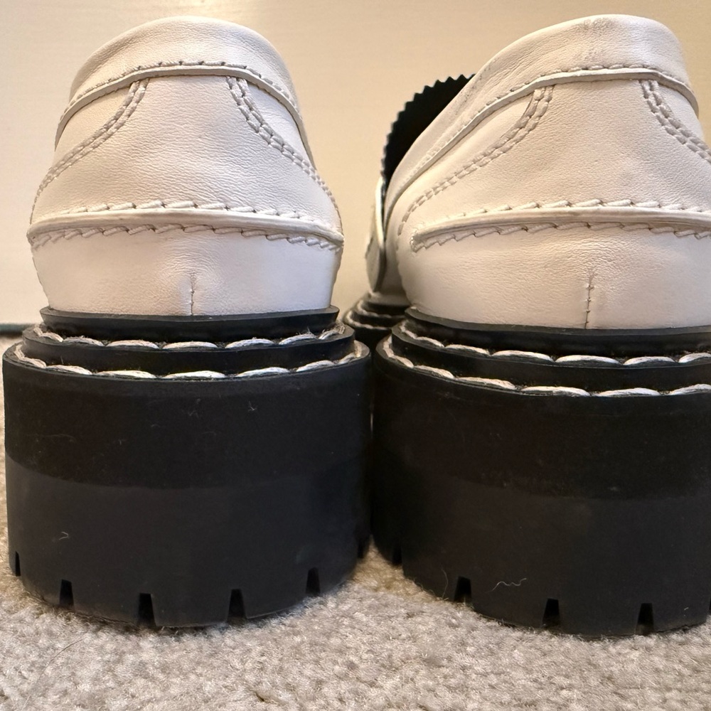 Proenza Schouler off-white Lug Sole Platform loafer sz 37 - Picture 10 of 14